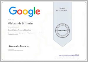 Miliutin-coursera-GoogleAI-StartWritingPrompts-likeaPro